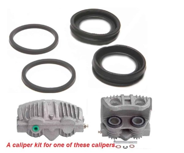 Caliper Kit: 88-92F & Corvette Twin front Alloy PBR Caliper