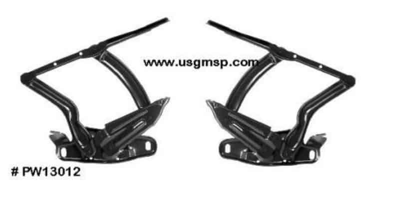 Hood Hinge: 68 Chevelle/ Imp, Nova 68-79 EL Cam. (ea)