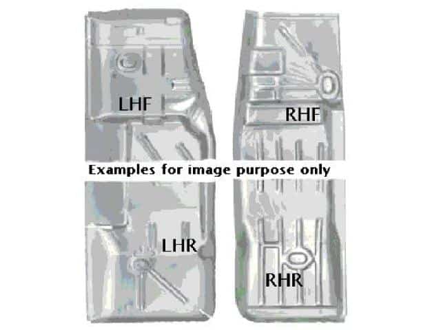 Floor Pan sections: Nova / Chevy II -62-67 (each)