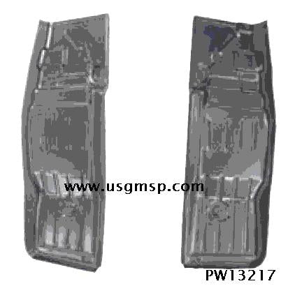 Floor Pan: 68-72 Nova / Chevy II - Each Full Side