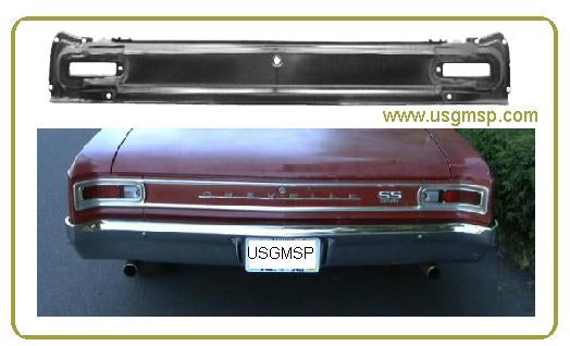 Tail Light Panel: 66 Chevelle / Malibu (only)