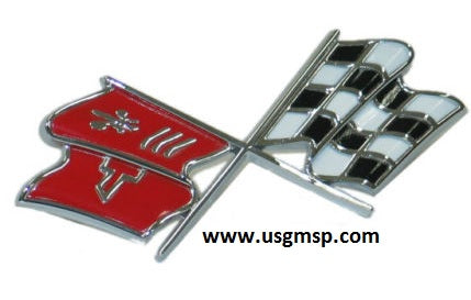 Emblem: 68-72 Corvette - Front