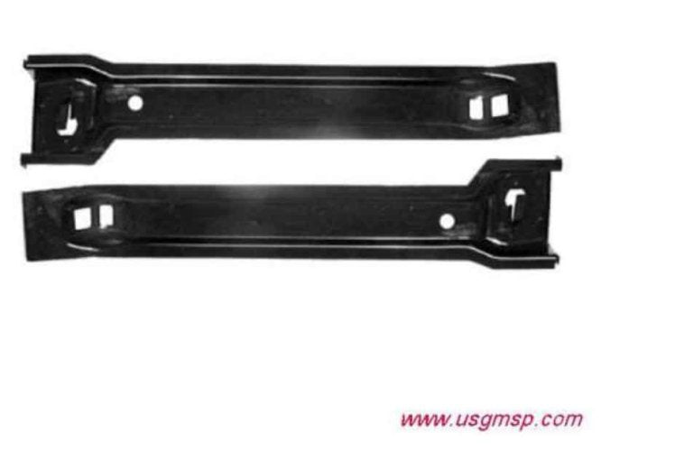 Brace Fuel tank trunk floor: 69 Camaro / Firebird (each)