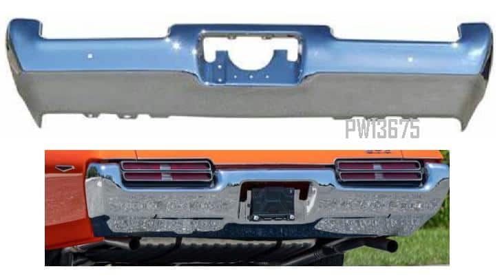 Bumper: 69 GTO - Rear