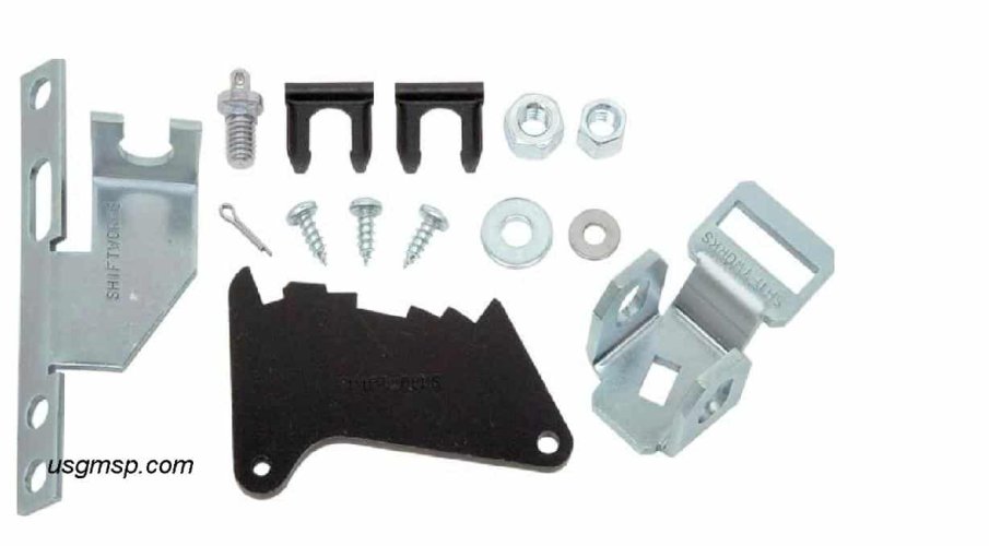 Shifter Conversion Kit: 68-72 Camaro TH350/TH400