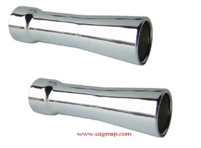 Exhaust Tips: 66-68 GTO (pr)