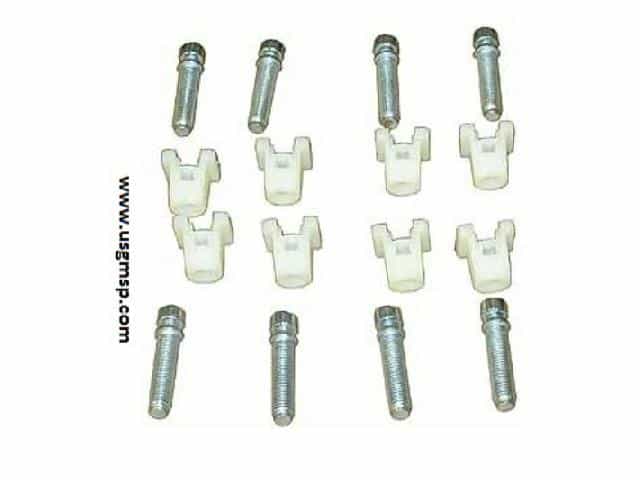 Headlamp Adjuster Kit: 68-70 Chevelle El Camino (Twin headlamps)