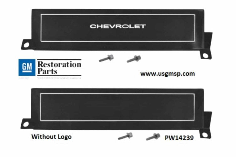 Dash vent Block off: 70-72 Chevelle - Choose