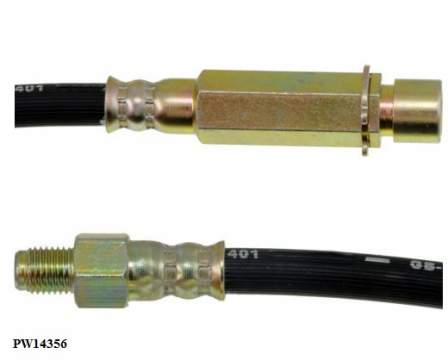 Brake Hose: Rear 66 (only) Impala/ Belair, Parisienne/ Full Si