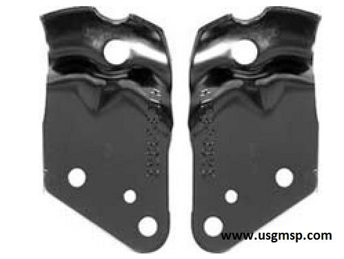 Bumper Bracket Set: 70-73 Camaro Front OUTER (2) (all)