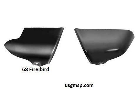 Fender Extensions: Lower outer - 67 or 68  Firebird