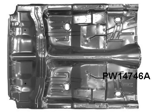 65-70 Full Size Full Floor Panel: FULL