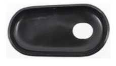 Bumper Side support INNER REAR reinforcement: 67-68 Camaro each