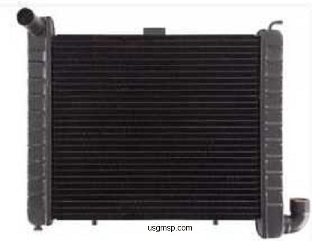 Radiator: Corvette 63-72 3 Core SB V8 (Copper) – Pontiworld