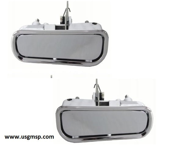 Door Handles: Corvette 68 Exterior (pr)