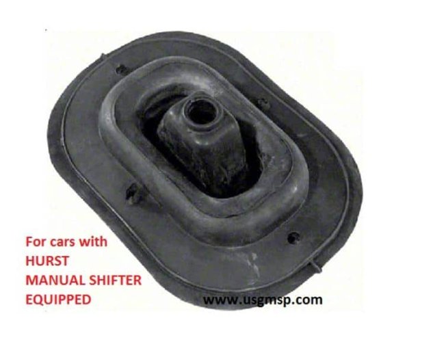 Gear Shift Boot: 68-9F with HURST Manual Shifter