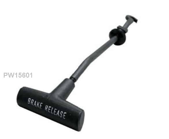 Park Brake release cable & clip, 70-72 Chevelle/ El Camino