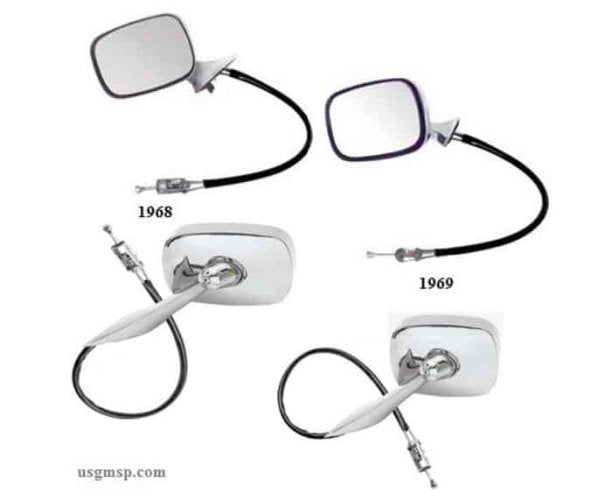 Mirror Exterior: REMOTE 68-69F (LHS only)