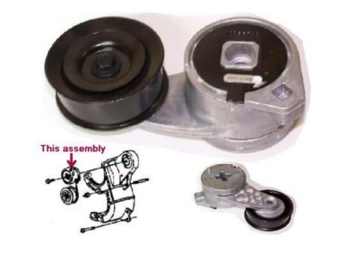 Tensioner Assembly: 88-92F V8