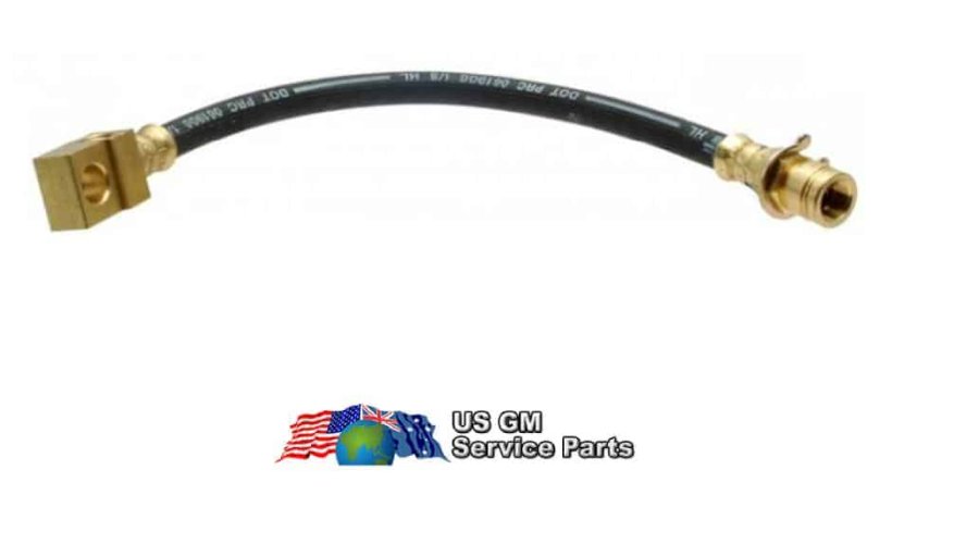 Brake Hose: Rear 71-73 GM Mid & full size w/block