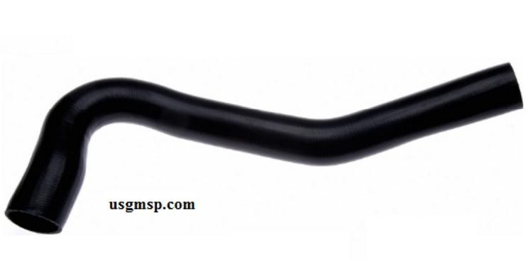 Radiator Hose: CORVETTE Lower Small Block V8-  76-82