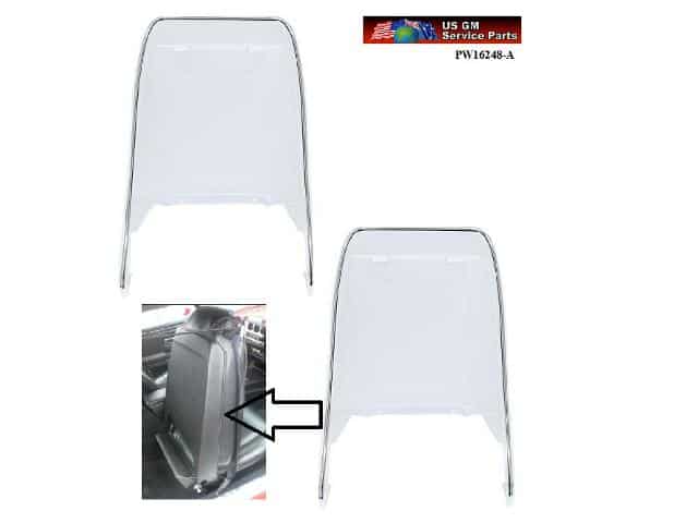 Bucket Seat back Edge Mold Set: 73-81 Firebird TA