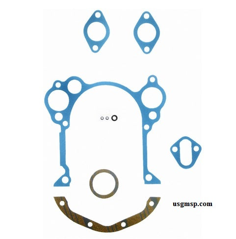 Timing cover gasket Kit: 59-63 Pontiac V8