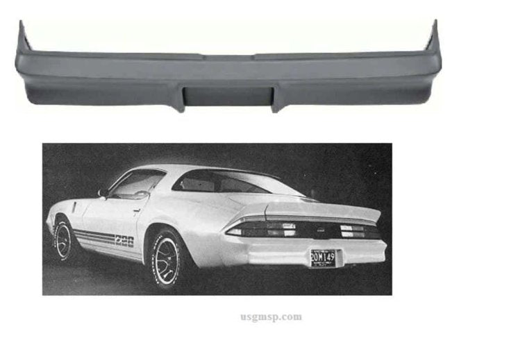 Bumper: Camaro Rear 78-81  Skin New