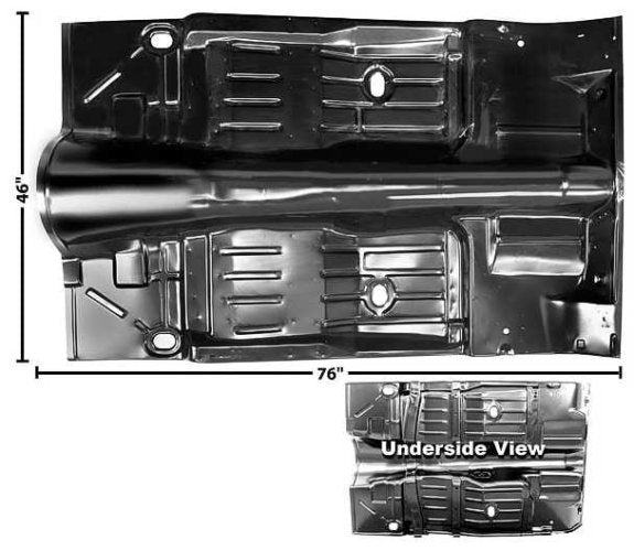 Floor Pan: 68-74 Nova - Full