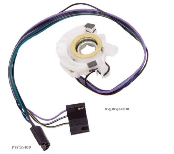 Turn Signal Switch: 64-66 Chev/Pontiac/Buick Various (7 Wire)