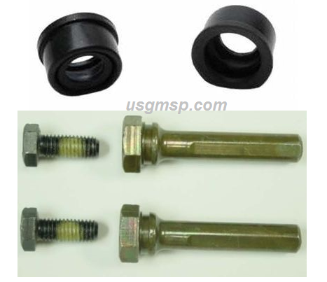 Caliper Pin & Bushing Kit Late Performance Caliper (1 caliper)