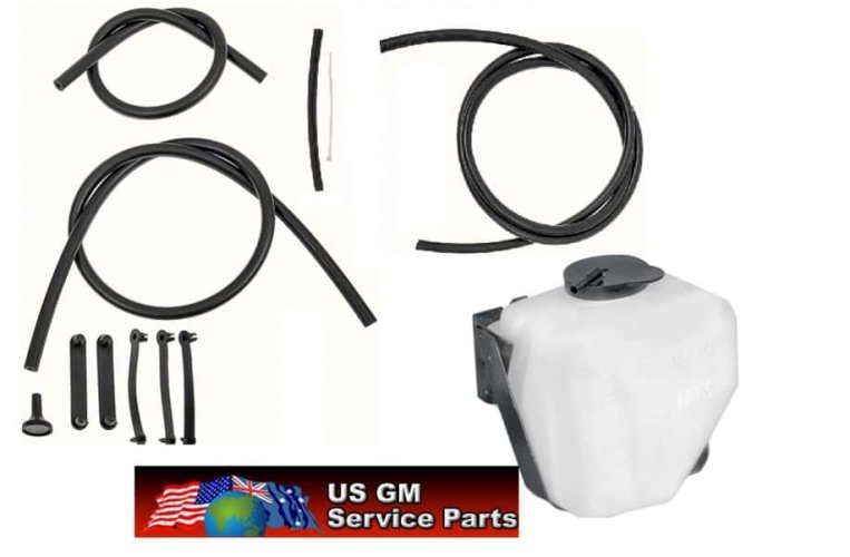 Wiper Washer  Bottle & Hose Kit: 60's