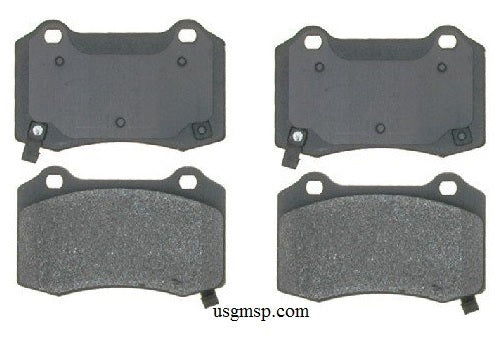 Disc Pads: 2010-17 Semi-metalic REAR