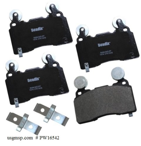 Disc Pads: 2010-16 Camaro + FRONT