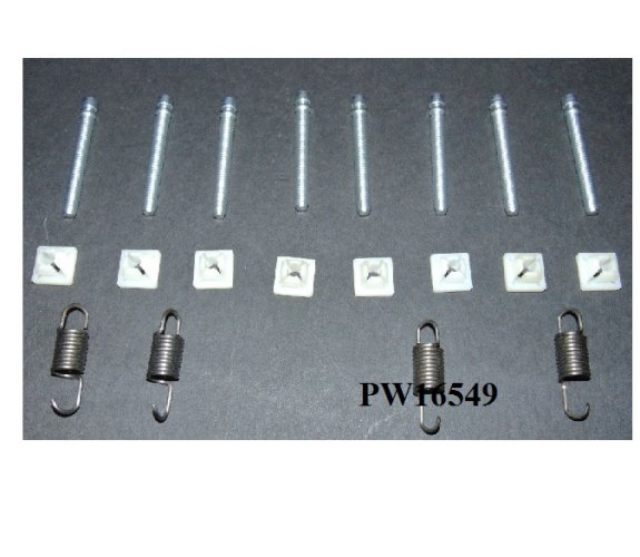 Headlamp Bucket Retainer Set: 68-70 Chevelle/ EL Camino
