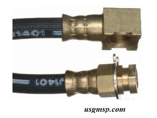 Brake Hose: Front Disc US 69-70 Bonneville/ Catalina etc..