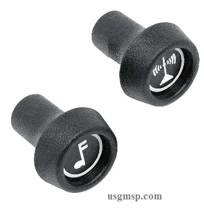 Radio Knob Set: 71-78 GM various