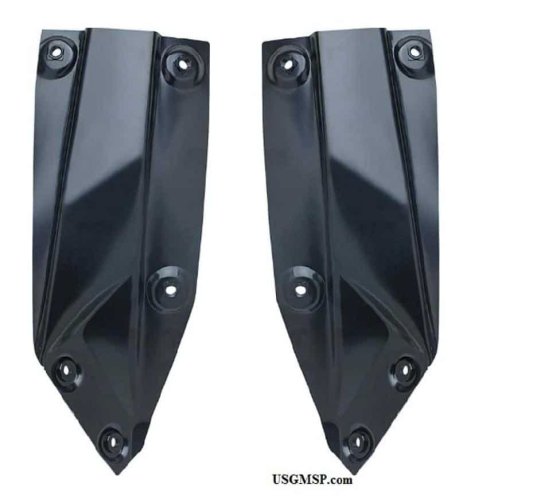 Brace Inner fender: 67-69 F (ea)