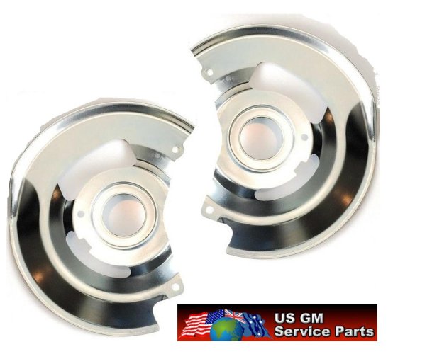 Disc Brake Backing Plates: Front 70-81 Camaro Firebird (pr)