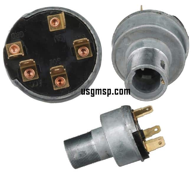 Ignition Switch: 1965 & earlier