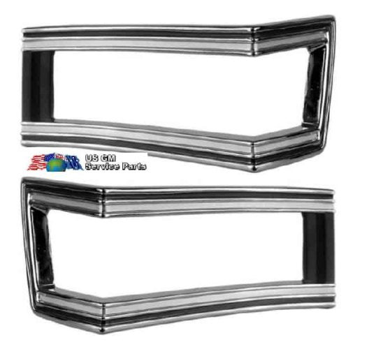 68 Chevelle Tail Lamp Bezels (PR)