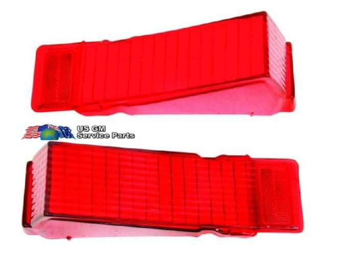 68 Chevelle Tail lamp lenses  (pr)