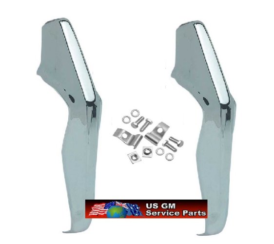 1962 Chev bumper Over Rder set - REAR