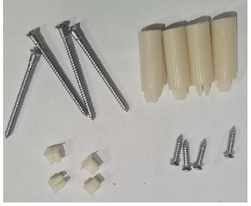 66-67 GTO Lemans Headlamp Area Retainer Kit