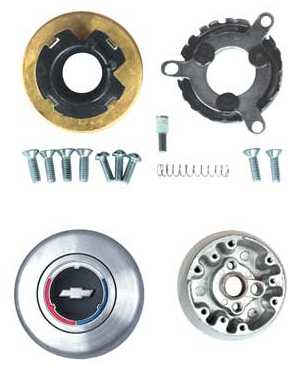 Horn Cap button & contact Kit: 67-8 Camaro