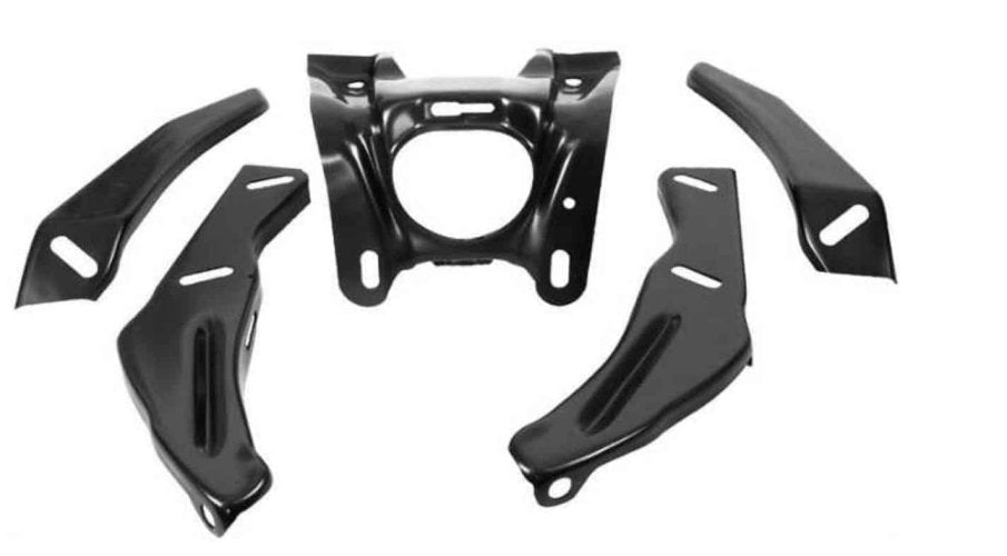 Bumper Bracket Set: 68 Chevelle Rear