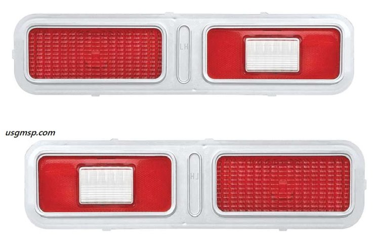 Tail Lamp Lens: Nova 73-74 (PAIR)
