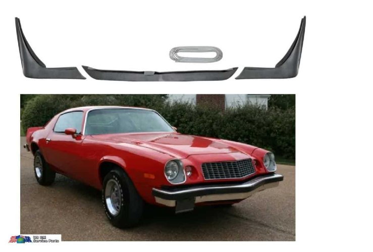 Spoiler Kit: 74-77 Camaro ( 3 pce) (Except Z28)