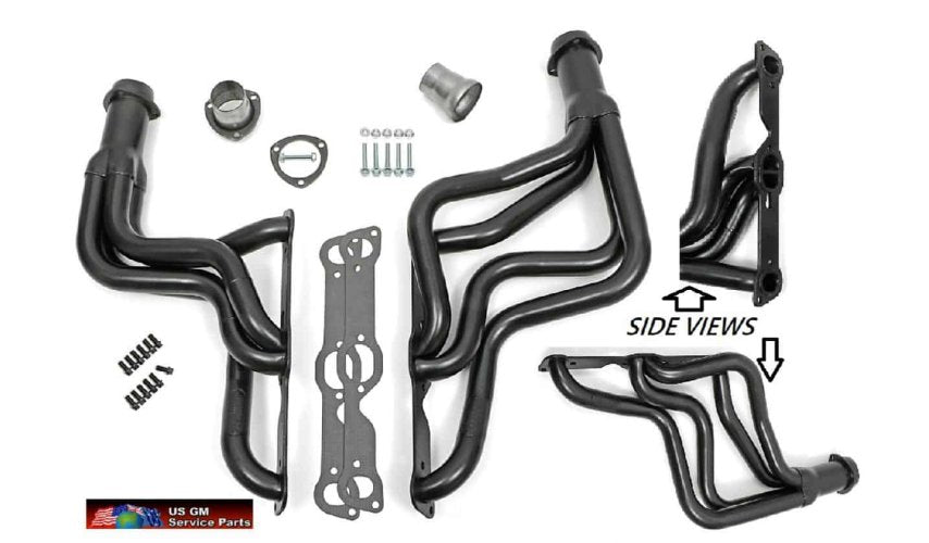 Exhaust: Hedders - 64-72 Pontiac V8