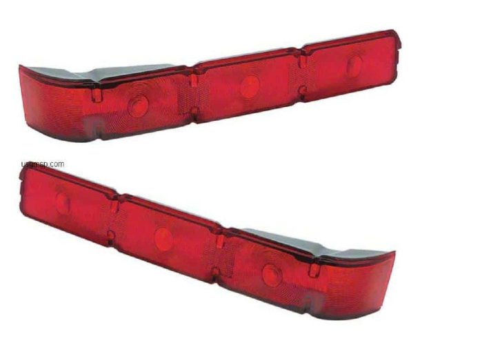 66 Chev Caprice tail lamp LENS SET
